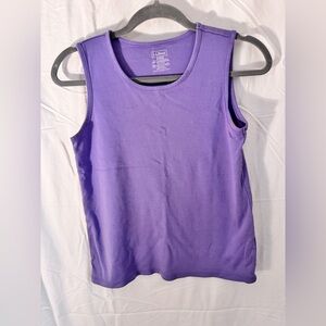 L.L. Bean Supima Cotton Tank Top Purple Size Small NWOT